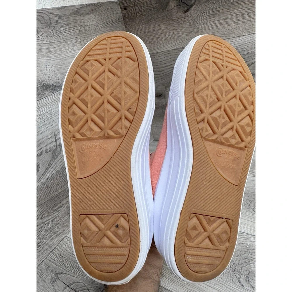 CONVERSE Chuck Taylor All Star Hitop Platform Sneaker Canvas Flamingo Womens 9.0 - Picture 9 of 9